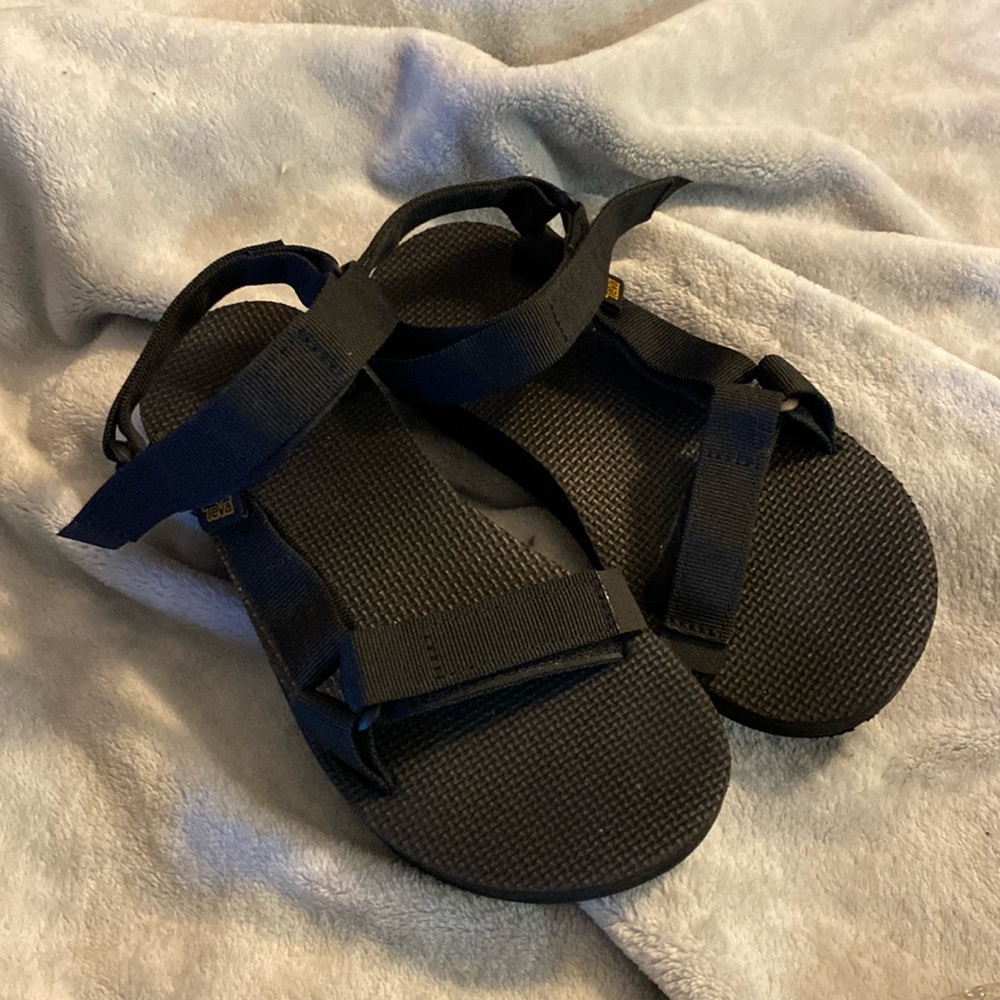 Teva Sandals, black, Size 7, Original Universal